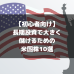 若い初心者におすすめな米国株 【2022年版】
