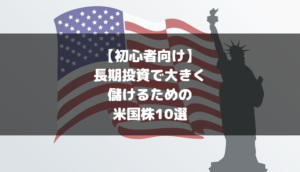 若い初心者におすすめな米国株 【2022年版】