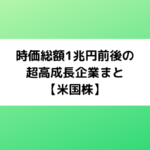 時価総額1兆円前後の超高成長企業まとめ【米国株】